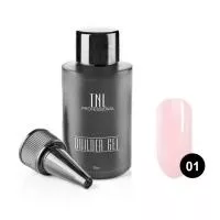 Моделирующий гель Builder Gel TNL №01 камуфлирующий молочно-розовый (50 мл)