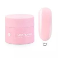 Низкотемпературный однофазный гель ADRICOCO Low heat №02 розовое молоко (15 мл)