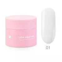 Низкотемпературный однофазный гель ADRICOCO Low heat №01 белый (50 мл)